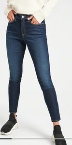 NEW Athleta sculptek dark wash skinny jeans